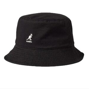 Kangol Classic Black Bucket Hat